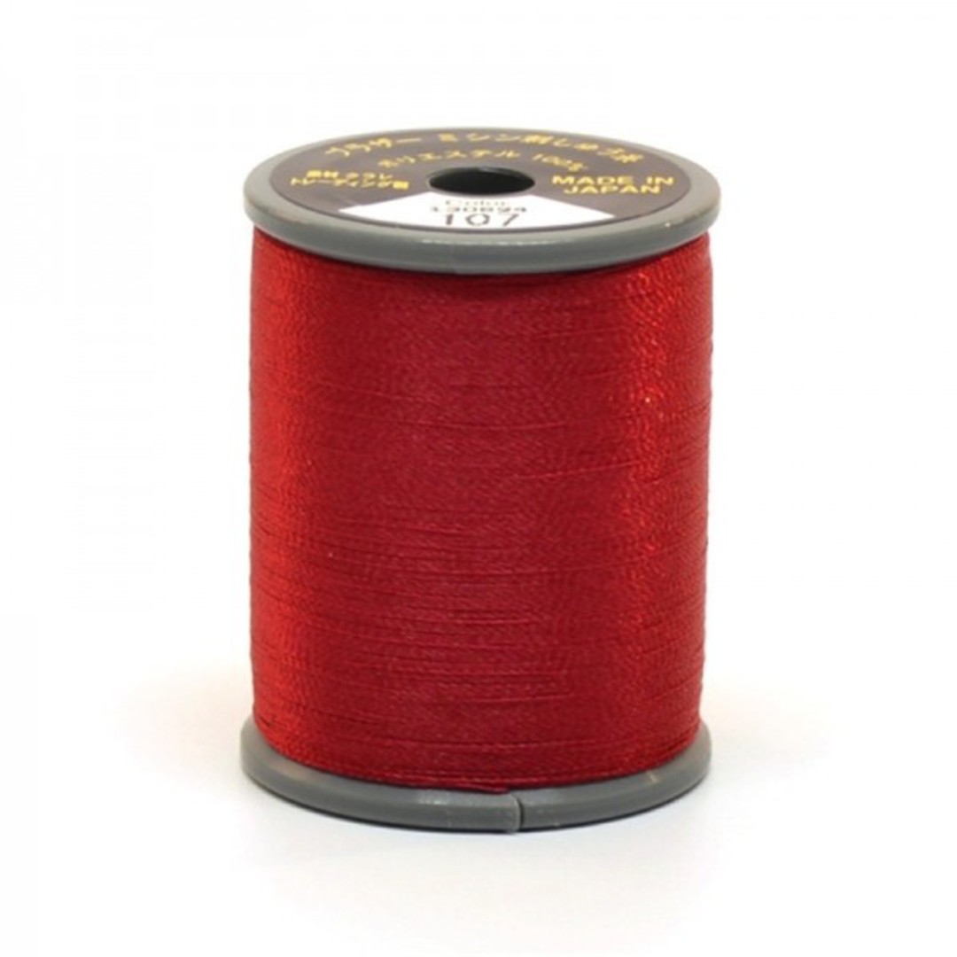 Brother Embroidery Thread - 300m - Dark Fuchsia 107 image 0